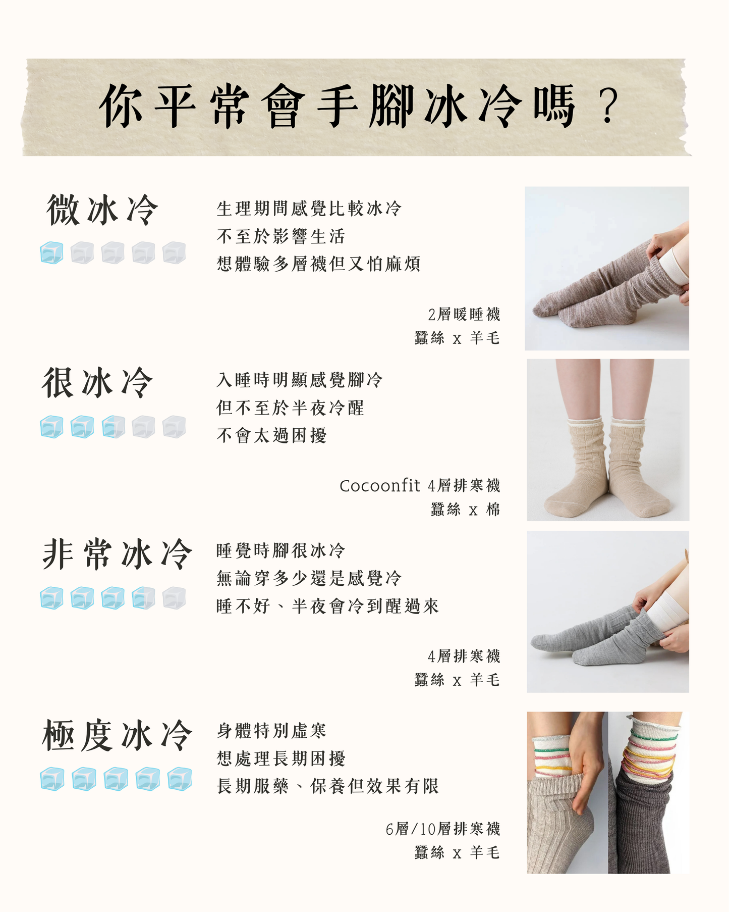 日本制兩層暖睡襪(蠶絲x羊毛)