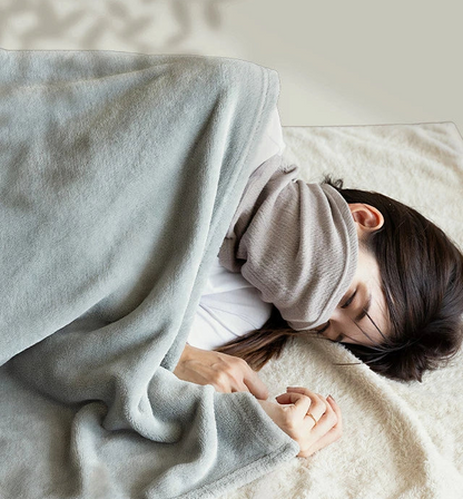 Japanese-made neck warmer for sleeping and daily use